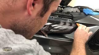 How to install 2018+ Mustang Headlight Tint Kit from Luxe Auto Concepts - Luxe LightWrap Light Smoke