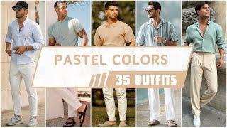 35 Pastel Colored Outfit Ideas For Summer 2024 | Men's Fashion