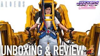 Hot Toys Aliens Power Loader & Ripley Unboxing & Review