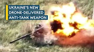 New Ukrainian munition packs a punch through Russian tanks' cage armour