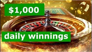 Best Roulette Strategy: How to Win 30,000$ in month in 2024