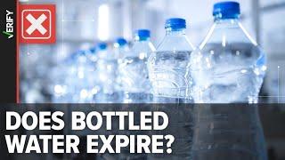 No, unopened bottled water that’s been properly stored does not expire