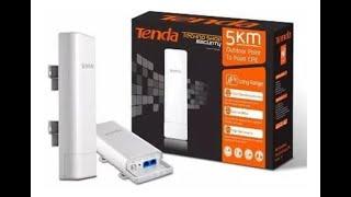 Tenda O3 Wireless 5km Outdoor Point To Point CPE Router I Dipu Computer