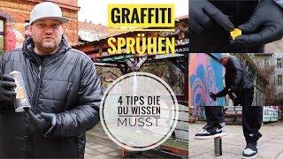 Graffiti sprühen - 4 Tipps die du wissen musst - Graffiti Coach