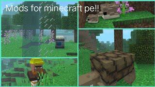 5 mods for minecraft pe!! ||•Lilacxx•