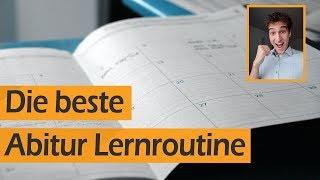 Abitur Lernen: Zeitplan erstellen, Organisieren, Klausuren einteilen, etc. (Abi 2019)