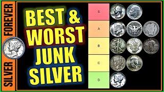 The BEST & WORST Junk Silver Coins: Tier Ranking [Constitutional Silver Coins]