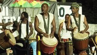 Percussion Djembe; Senegal Casamance; Mini Festival Abéné