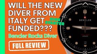 Bencler Rocks Diver - In-Depth Watch Review - Will This Divers Watch from ITALY Make A Splash?