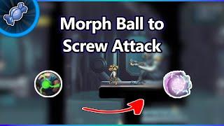 Metroid Dread - Screw Attack after Morph Ball (Legacy sequence break)