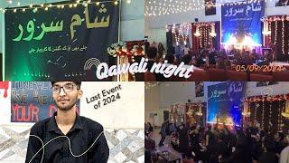 شام سرور | Watim Medical And Dental College ||  @Drktk98 || Qawali night