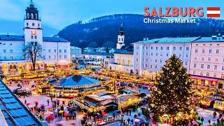 Salzburg Christmas Market 2024 | Mozartplatz-Christkindlmarkt-Walkingtour