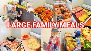 LARGE FAMILY MEALS ON VACATION  EASY RECIPES, Sheet Pan Breakfasts, Dinners, lots!