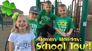 School Tour, Open House & Ice Cream || Mommy Monday