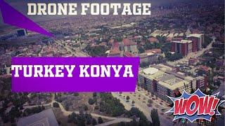 Drone Footage: Bird's Eye View of Turkey Konya- Relaxation Film With Peaceful Music