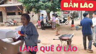 VILLAGES IN LAOS AND JOBS OF RURAL LAOS PEOPLE AND FESTIVALS