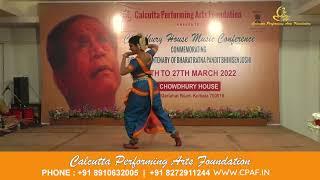 Vid  Sujata Mohapatra; Odissi; Music Conference: Pt. Bhimsen Joshi Birth Centenary - 2022