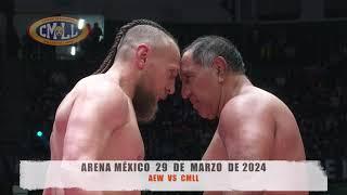 CMLL - AEW  VS  CMLL / ARENA MÉXICO/29-03-24