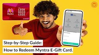 How to Redeem Myntra Gift Card |  Step-by-Step Tutorial