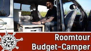 Room Tour VW T5 Budget-Camper (Van Tour) || SCHALLDOSE ON TOUR