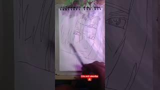 Drawing Itachi Uchiha  easy #howtodraw #itachiuchiha #artwithnishanth