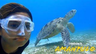 Azul Freediving: Freediving in Amanpulo