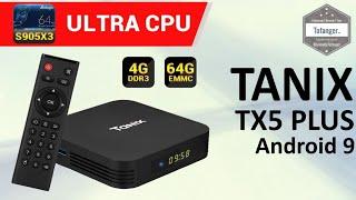 Tanix TX5 PLUS - Android TV Box 【4GB + 64GB】 - AmLogic S905X3 - Android 9 - Unboxing