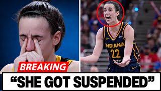 Caitlin Clark Just Got SUSPENDED for VICIOUSLY Foul & Caitlin Clark Just SHOCKED The WNBA