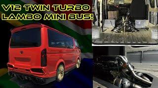 JDM Cars For Sale in SA - V12 Twin Turbo Lambo Style Mini Bus!