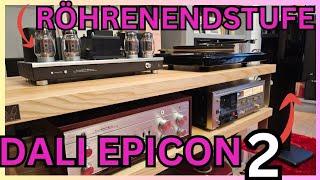 Kniff zu Besuch: Olafs Bibliothek mit Dali Epicon 2! 25w Röhrenendstufe #hifi #stereo #heimkino #top