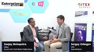 Sergey Ozhegov , CEO, SearchInform speaking at Gitex 2023