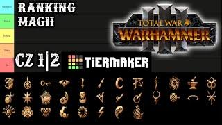 Cz.1|2 Ranking Magii w Total War Warhammer 3 TierList Omówienie Czarów i Całej Magii PL