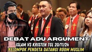 DEBAT ADU ARGUMEN ANTARA ISLAM VS KERESTEN YANG BERAKHIR DENGAN SYAHADAT SATU KELUARGA...