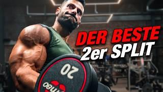 Bester Ok/Uk 2er Split für 4x Training pro Woche! (Kostenloser Trainingsplan)