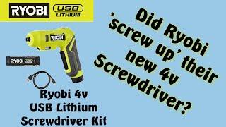 Is the Ryobi 4v USB Lithium screwdriver kit worth $40?