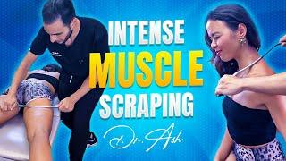 Best Deep Tissue Massage in Los Angeles Muscle Scraping by Top Chiropractor