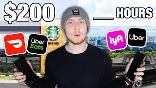 How I Make $200/day with Doordash, Uber Eats, etc.