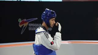 Bizhan Sadr Zada AFG vs Yerdos Oralbekov KAZ QF 2023 World Taekwondo Cultural Festival Diamond Game