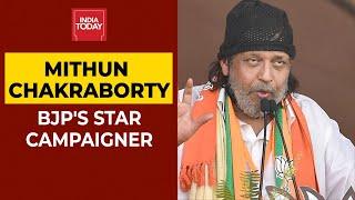 Mithun Chakraborty's First Campaign For West Bengal, BJP Flexes Star Power For Bengal Polls