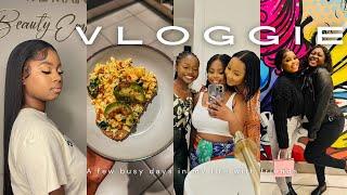 VLOG: Lunch With The Girls, Mogodu Day, Movie Pre-Screening, Hair Install+Beat And A Lot Of ChitChat