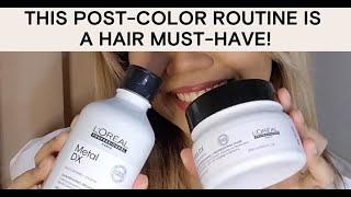 HOW TO USE L'OREAL PRO METALX DETOX | Say Goodbye To Metal Build-up and Get Stronger Hair 