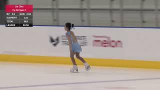 2023 Skate Canada Challenge. Pre-Novice Women FP. Lia Cho. Winner