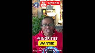 USAJOBS 2022 MINORITIES WANTED! | CAREER COACH USAJOBS TIPS