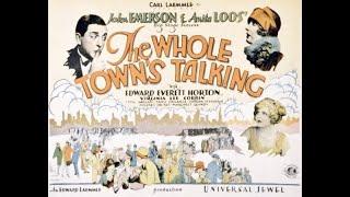 Edward G Robinson & Jean Arthur in John Ford's (comedy!) "The Whole Town's Talking" (1935)