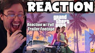 Gor's "Grand Theft Auto VI" Trailer 1 REACTION (IT LOOKS UNBELIEVABLE!!!) FOOTAGE UNOBSCURED VERSION