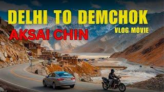 Delhi to Aksai Chin - My 15 Days Long Motorcycle Road Trip | Vlog Movie