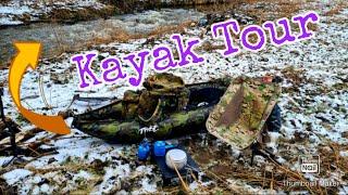 winterliche Kleinfluss Kayak Expedition‍️ (Sandrach)