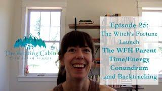 The WFH Parent Time/Energy Conundrum (The Writing Cabin With Tarah Benner: Episode 25)