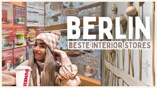 SPEND TIME SHOPPING WITH ME IN BERLIN  Interior and coffee shops