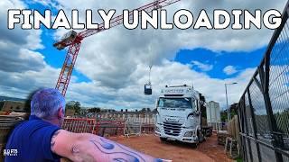 UK HGV Truck Driver. Long time waiting to be Unloaded!